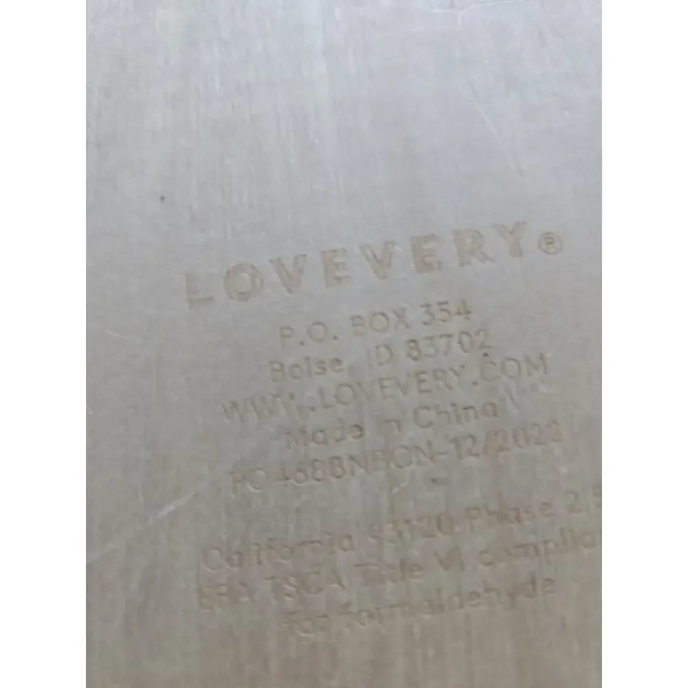 Lovevery Babbler Play Kit 12-18 Month Slide & Seek Ball Run Wood Toy No Ball